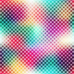 Seamless plaid background. Vector image in geometric style