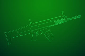 Assault automatic fire rifle