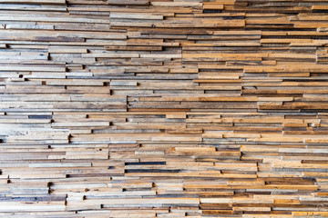Wooden wall strips background