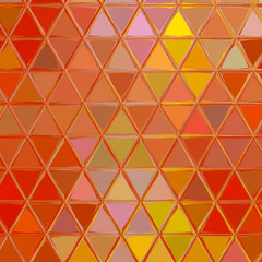 Fototapeta premium Modern abstract continuous wallpaper with colorful triangles on transparent background for fabric design in autumn colors