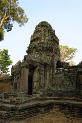 Fototapeta na wymiar Temple d'Angkor 