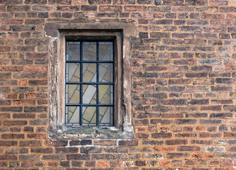 Old fashioned multi framed window