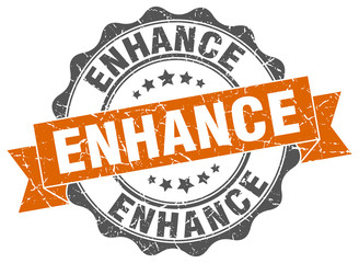 Obraz premium enhance stamp. sign. seal