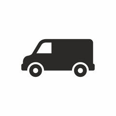 Delivery van icon © Janis Abolins