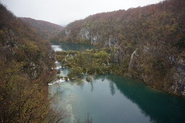 Fototapeta na wymiar Plitvice Falls - Croatia