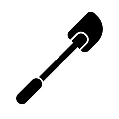 Kitchen Silicon Paddle Icon Vector