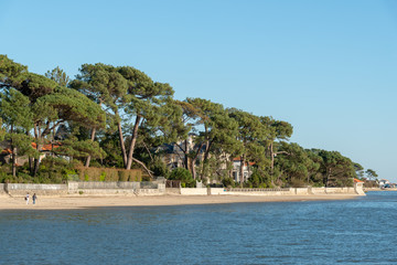 BASSIN D'ARCACHON (France), plage de Taussat