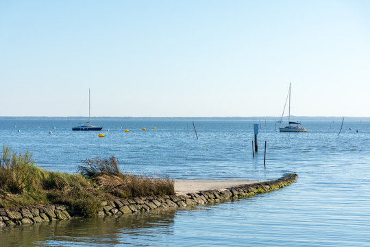 BASSIN D'ARCACHON (France), Port de Taussat