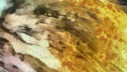 Grunge texture. Abstract background. Oil paint. Dry brush strokes. Simple pattern. Design template. Creative wallpaper. Scratches elements.