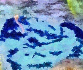 Grunge texture. Abstract background. Oil paint. Dry brush strokes. Simple pattern. Design template. Creative wallpaper. Scratches elements.