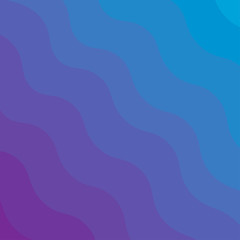 Vector abstract background. Blue and violet gradient waves