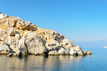 Rock by the sea