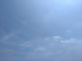 Sky on the afternoon