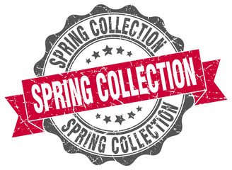 Obraz premium spring collection stamp. sign. seal