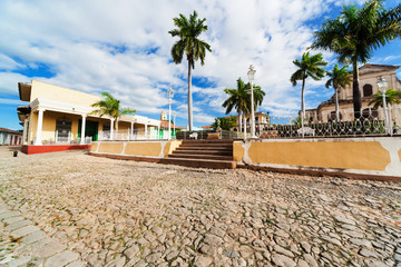 Fototapeta premium central area of ​​Trinidad