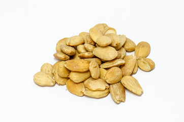 White almonds