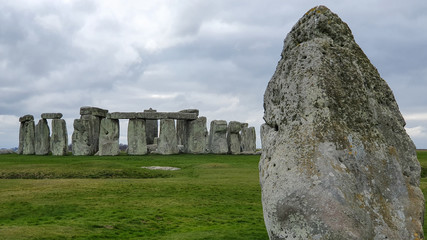 Stonehenge, prehistoric monument in Wiltshire, England