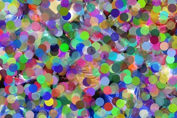 abstract colorful background with circles