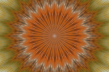 ornament floral pattern geometric flower. abstract hypnotic.