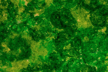 Pastel pen (oil pen) green abstract drawing , background