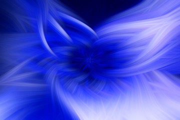 flame fractal background blue prominence. futuristic.