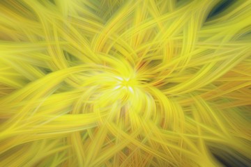 yellow background rays pattern blur. graphic swirl.