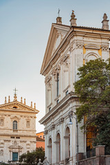 Fototapeta na wymiar Saint Caterina Magnanapoli church in Rome