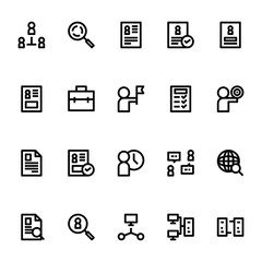 Business Collection 5 Icon Outline