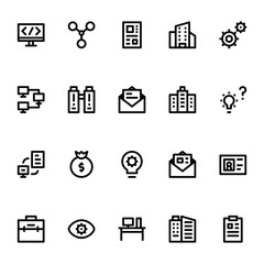 Business Collection 6 Icon Outline