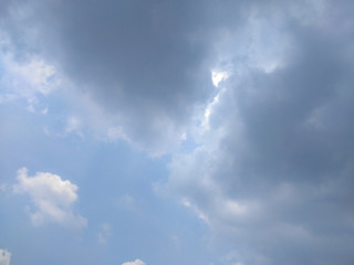 Sky on the afternoon