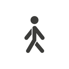 Man walk icon . Vector illustration