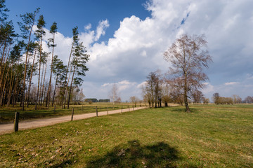 Krajobraz wiejski Podlasia, Wiosna na Podlasiu © podlaski49