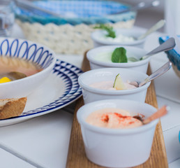 Greece food set