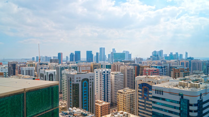 Fototapeta premium city view from 20th floor