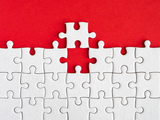White jigsaw puzzle 20