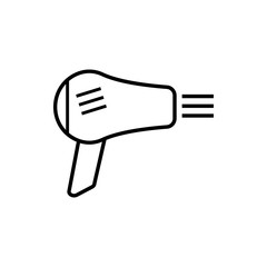 Hairdryer graphic design template vector isolated