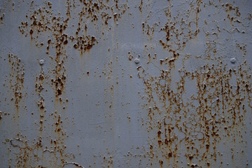 Rusted wall