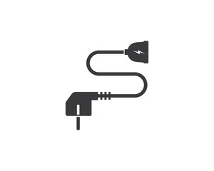 electric socket plug vector,illustration