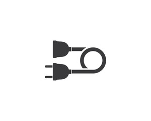 electric socket plug vector,illustration