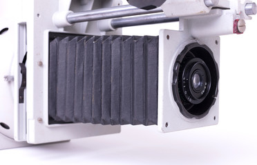 Fototapeta premium Photo developing equipment - Old lens