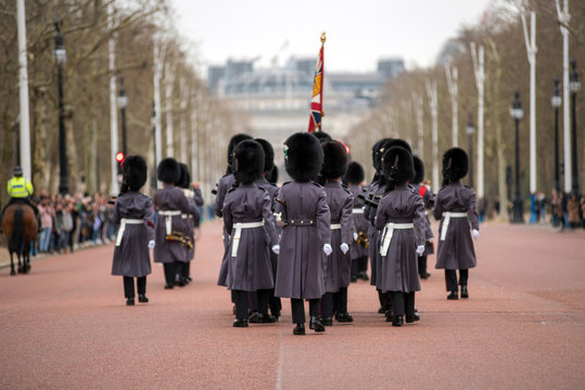Changing the Guard parade, London