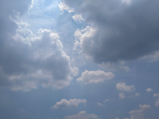 Sky on the afternoon