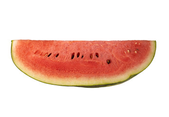  watermelon on white background. (clipping path)