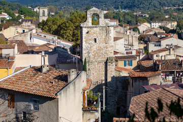 cloché rue village Auriol muret toit