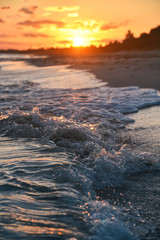 Sunrise at Beach in Varadero, Cuba 
