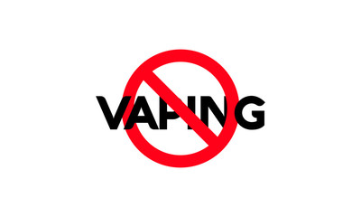 No Vaping Allowed Sign