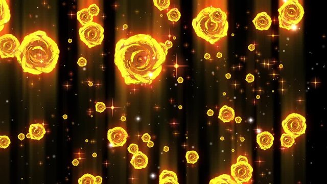 leaves Loop Video- 3D Abstraction Animation