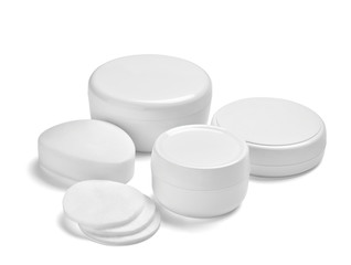  white cream container jar beauty moisturizer tube soap
