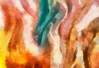 Abstract painting oil background.