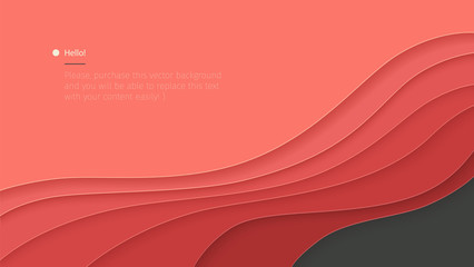 abstract background with paper sheets in a stack